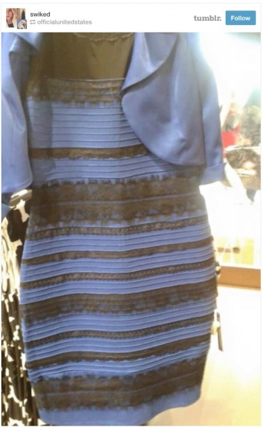 The darn colour of The Dress messes with more than my eyes